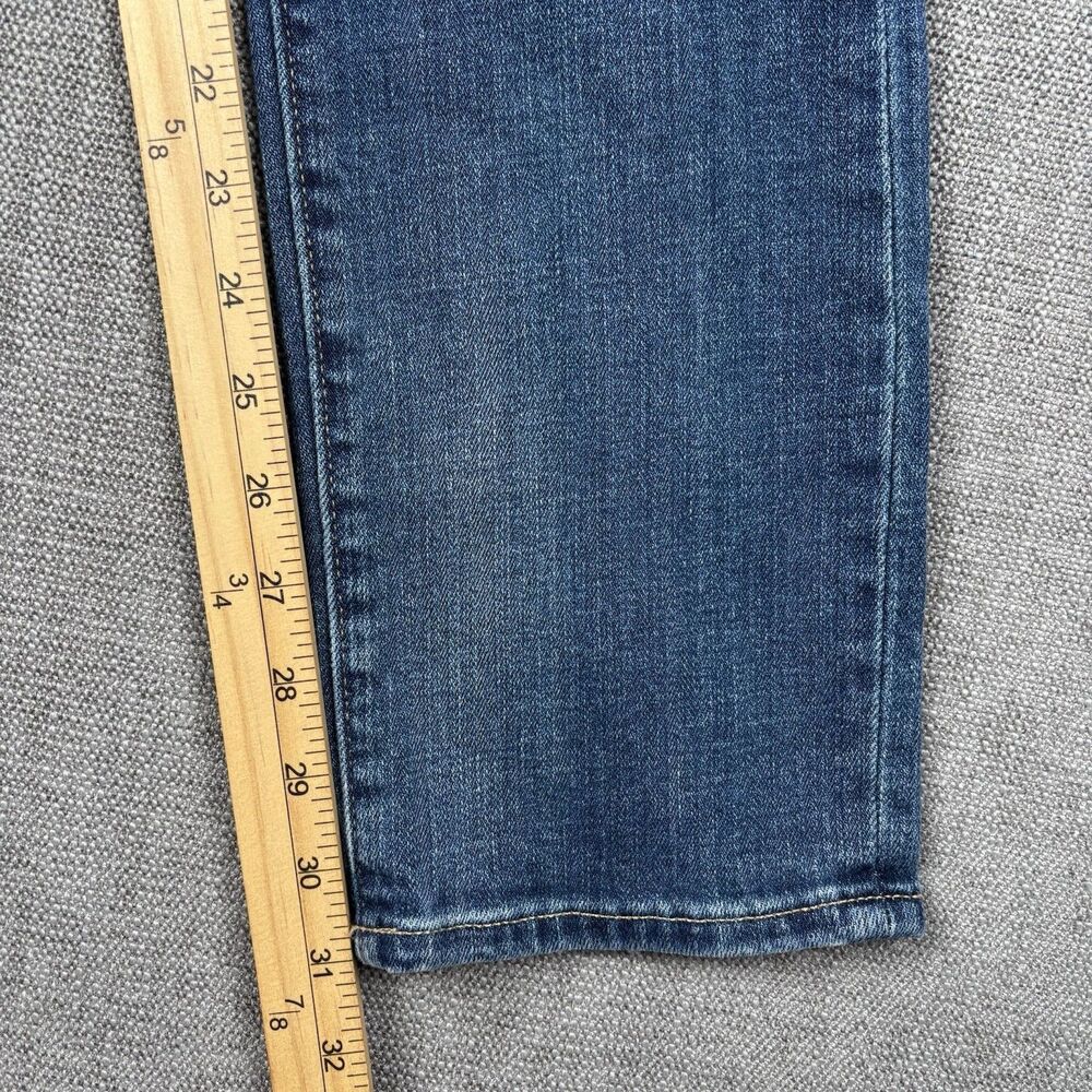 Lucky Brand Mid Rise Sweet Straight Jeans Medium Wash Blue 2/26 Regular Denim - Picture 8 of 11